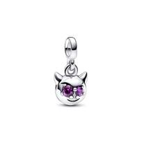 Pandora ME Little Devil Mini 3D Personality Silver 925 Silver Jewelry Accessories Men and Women Same Style Couple Style 792294C01 sidabras