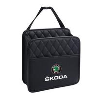 KJGK5 Car Backseat Organizer Hanging Storage Bag Cup Holder For Skoda octavia 2 a7 a5 rapid fabia yeti superb SCALA citigo Accessories