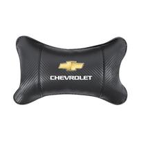 EHJLN1 Carbon fiber Car Seat Headrest Neck Pillow Auto Interiors For Chevrolet Spark Captiva Cruze Tracker Epica Nubira Malibu Z71 Sail