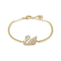 Swarovski Swan Crystal Bracelet Women's Gold 5083133 auksas