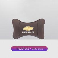 JQRST1 Car Seat Headrest Neck Pillow Auto Interior Accessories For Chevrolet Spark Captiva Cruze Tracker Orlando Trax Epica sticker