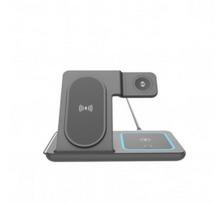 Gembird 3-in-1 foldable wireless charger stand | TA-WPC31A-01-BK