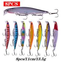 Žvejybos masalų rinkinys Minnow Skęstantis kietas masalas Swing Crankbait Crazy Vobleriai Dirbtinių Bionic Crank Masalų rinkinys