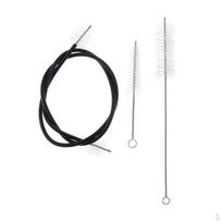 1 rinkinys pučiamųjų instrumentų valymo šepetėlis trimitei, 90cm