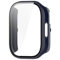Pilnas apsauginis dėklas Redmi Watch 5 Active Ekranas apsaugantis stiklas Redmi Watch 5 Lite Dangtelis pc 2in1 Korpusas+grūdintas stiklas Plėvelė For Redmi 5 Active rašalo mėlyna spalva