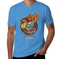 Ratchet and Clank Rift Apart hero T-Shirt anime figures hippie clothes plus size clothes Men's t-shirts S