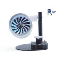 Turbojet Ventiliatoriaus Stiliaus Vienos Galvutės Drėkintuvas Pūtimo Funkcija RGB Apšvietimo Efektai Miegamajam Svetainei Biuro Stalui Oro Drėkintuvas Plug-in version
