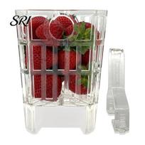 Blendtec Total Blender Classic Accessories Attachment Compatible with Vitamix 5200 E310 2.0 510 X2 Replacement Container For X3 X4 Fresh Fruit brown