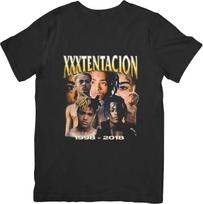 XXX Tentacion Music Unisex Fit for Men & Women Quality Cotton T-Shirt Black 3XL