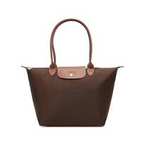 LONGCHAMP Le Pliage perdirbto audinio koldūno formos rankinė, rankinė, peties rankinė moterims, įdegio spalvos Basic Outfit (Package) gelsvai ruda