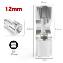 Dyzelinio purkštuko degalų linijos raktas 10mm-19mm Atviras alyvos vamzdžio nuėmimo įvorė jungties veržlės lizdo adapteris Rankinis įrankis 12mm
