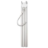 Outdoor Foldable Non-Slip Coat Drying Rack Aluminum Closet Organizer For Travel Hotel Camping Portable Clothes Hangers white