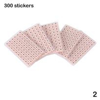 60/300 Lipdukų Ausų Taškų Lipdukai Ausų Spaudimo Lipdukai Akupunktūros Sėklų Karoliukų Ausų Lipdukai Masažo Ausų Lipdukas 2