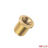 Universalus adapterio veržlės M10x1.25 M10x1.5 M8x1.25 įterpimo rinkinys Rankenėlės galvutės sriegio adapterio rinkinys Automobilio M8X1.25