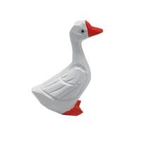 Ping An Mielas Džiaugsmo Antis Baltoji Žąsis Ornamentas Kūrybinga Gimtadienio Dovana Namų Dekoracija Nuotraukų Rekvizitas Svetainės Stalviršio Mažas Ornamentas 1pcs