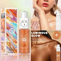 5-Color Body Gloss Oil Kit – Shimmering Glow Set for Everyday Looks, Club Nights & Festival Events One Size