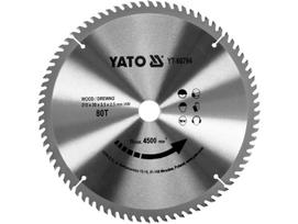 Pjūklo diskas medienai 315x30mm 80T TCT YT-60794 YATO