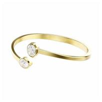 Swarovski Imber Logo Design Gold Plated Synthetic Cubic Zirconia Bracelet Women's Gold 5714316 auksas