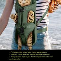 Dual Shoulder Strap Pet Chest Carrier Wrap Around Fit Cat Shoulder Carrier  Pet Outdoor Trip S