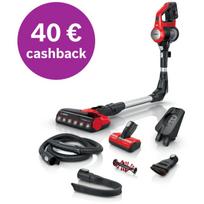 Bosch Dulkių siurblys Unlimited 7 ProAnimal BBS711ANM, 3000 mAh, 18 V, 40 min, 0.3 l, Raudona, Rankinis siurblys