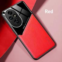 Magnetic Suction Holder Case For Honor 200 Pro 90 Lite Protective Cover Coque Funda Capa Shell For Honor 200 raudona