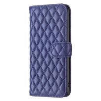 A17 Odinis dėklas-piniginė Samsung Galaxy A17 A07 A36 A56 A26 A05 4G A15 A25 A35 A55 5G Coque Apsauginiai atverčiami dėklai telefonui PU Leather&Galaxy A07 4G mėlyna