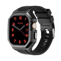 Modifikavimo rinkinio dėklas Silikoninė apyrankė Apple Watch Ultra 3 2 1 49mm TPU dėklo dirželis Iwatch 49MM prabangus pakaitinis apyrankė 49mm(Ultra 3 2 1)
