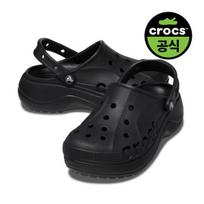 Crocs Baya Platform Clog BLACK(Z001)/W6(230)