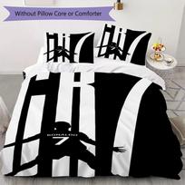 C Ronaldo Pattern Bedding uilt Set uilt Cover Pillowcase Home Decoration Birthday Gift (1 * duvet cover + 2 * pillowcase  without core)23 135x200cm