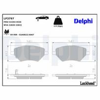 Stabdžių trinkelių rinkinys, diskinis stabdys DELPHI LP3797