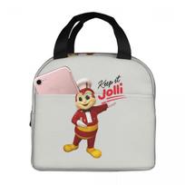 Jolli BAE JOLLIBEE Insulated Lunch Bag for Kids School Cooler Thermal Food Box Tote Leakproof Lunch Boxes Container One Size