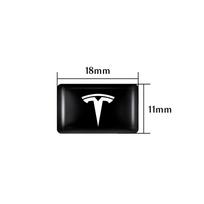 CJOZW1 10/20/50PC 3D Custom Car Interior Stickers Badges Auto Styling Decoration Accessories For Tesla Model 3 Model S Model X Y SpaceX