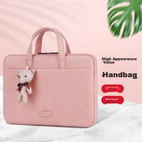 BRINCH Laptop Bag for Women, 13.3-Inch Business Commute Simple Style Suitable for Apple Huawei Laptops