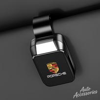 Automobilio skydelis nuo saulės Laikiklis akiniams Saulės akinių dėklas Klipsas akiniams Porsche Panamera Cayenne Taycan 911 718 Macan Carrera-GT Cayman