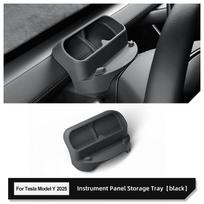ckwjb7 for Tesla Model Y Juniper/Launch 2025 Car Glasses Storage Box Car Mounted Sunglasses Organizer Storage Tray Interior Accessories