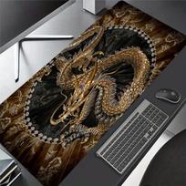 Dragon Mat Mousepad Gamer Office Mat Mouse Pad Light Gaming Room Desk Mat Art Keyboard Mats Mausepad Company 30cmx60cm(11.8x23.6inch)