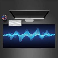 Three Dimensional Pattern Mousepad Desk Pad Large Gaming Mouse Pad Gamer Ofice Mat Mouse Pad Light Gaming Room Desk Mat Unisex 30cmx60cm(11.8x23.6inch)