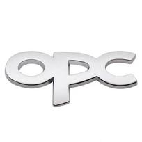 BBGZ2 3D Metal OPC Line Car Rear Boot Trunk Emblem Badge Sticker Decal Accessories For Opel Insignia Corsa E Astra H J D Zafira Vectra