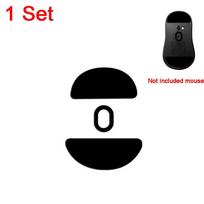 Wear-Resistant Mouse Foot Pads PTFE Mouse Skate Glides for RAPOO VT6 MAX/Pro Gaming Mice Black 1 set