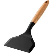 Silicone Spatula Cooking Utensils Beef Meat Egg Kitchen Scraper Wide Pizza Cooking Tools Shovel Non-stick Spatula Kitchenware white