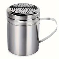 2Pcs Stainless Steel Powder Can with Lid Moisture-proof Tape Handle  Flour Sieve Korean Powder Cylinder  Baking Utensils  Coffee Utensils 2pcs