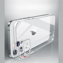 Tinka iPhone16proMax Ledo skaidrus mobiliojo telefono dėklas Apple 15 Apsauginis dėklas Itin plonas 14 Skaidrus 12 Šilumos išsklaidymas iPhone16