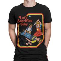 Lets Sacrifice Toby 90s Dark Humor T-Shirt with a Twist #SR#T433 2XL
