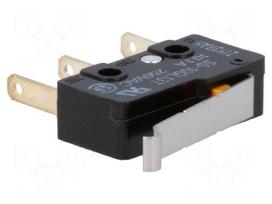 Microswitch SNAP ACTION | with lever with roller simulation