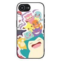 for OPPO A54 A40 A60 A80 A18 A16 A17 A38 A78 A79 A57 A55 A3 Pro A96 A15 A12 Phone Case Cartoon P-Pokemons Psyduck P-Pikachus OPPO A54S
