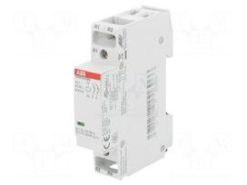 Contactor: 2-pole installation | NC x2 | 24VAC | 24VDC | 16A | DIN | ESB