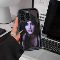 Megan F-Fox Vintage Beauty Phone Case For IPhone 17 16 15 14 Plus 13 12 11 Pro Max Silicone Cover iPhone 15 pro