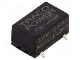 Converter: DC/DC | Uin: 4.75÷36VDC | Uout: 3.3VDC | Iout: 1A | SMT | OUT: 1