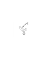 Arozzi Desk Mount | Neo Duo - Gas Spring Monitor Arm AZ-ALZARE-NEO-DUO-WT | Tilt, Swivel, Rotation | Maximum weight (capacity) 9