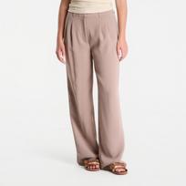 GUESS Theoline Perfect Pant Silk Taupe - Dydis L (W5YB08WGHC2-G1K8 Kelnės)